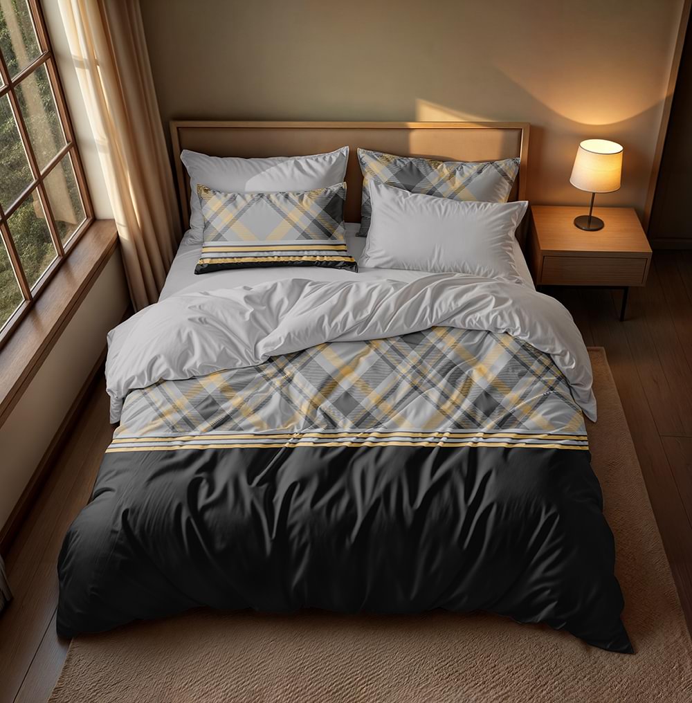 پارچه میکرو طرح قله کوه راه‌ راه