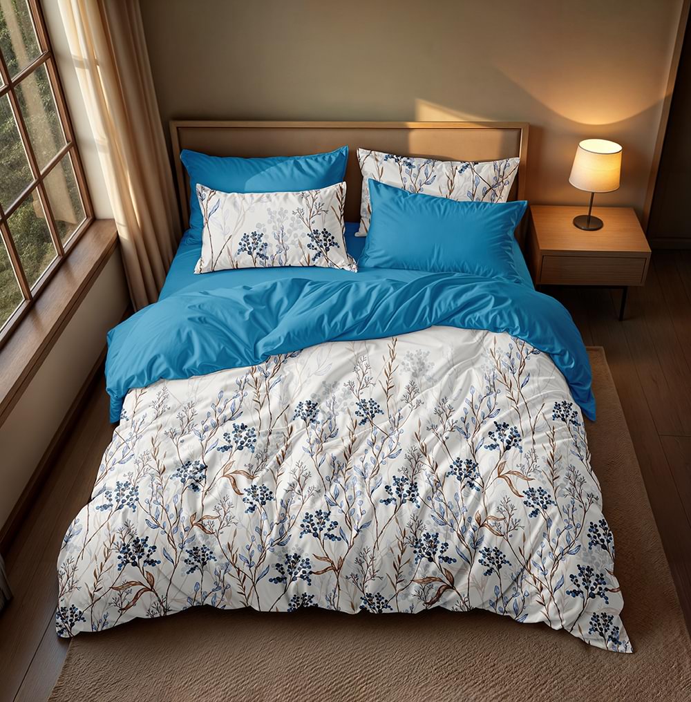 پارچه میکرو طرح پرهای پاستلی