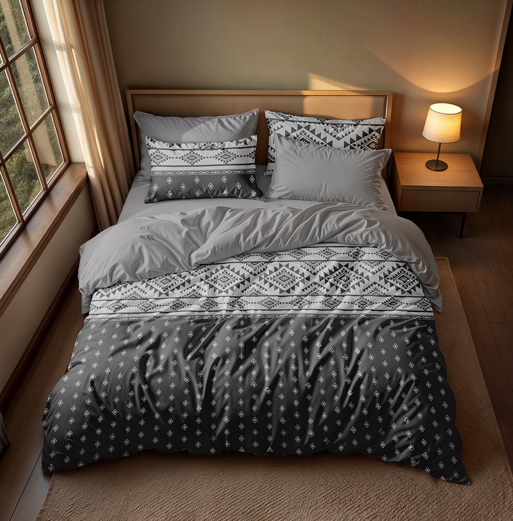 پارچه میکرو طرح هندسی مدرن